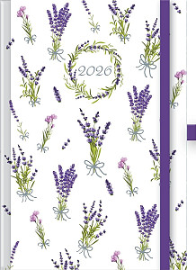 Týdenní diář 2026 - Levandule (A5)