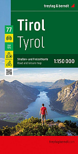 Tyrolsko 1:150 000 / automapa