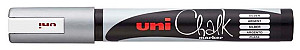 UNI Křídový popisovač PWE-5M 1,8 - 2,5 mm - stříbrný