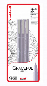 Uni Pin Sada linerů - Graceful Grey 3 ks