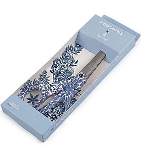 Univerzální nůžky Fiskars FXR Ostindia floris modré