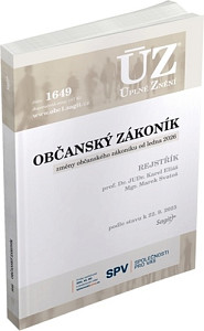 ÚZ 1649 Občanský zákoník