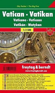 Vatican/Vatikán 1:2,5T/kapesní plán města