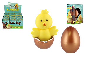 Vejce líhnoucí a rostoucí Kuřátko v krabičce