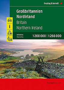 Velká Británie - Severní Irsko 1:200 000 - 1:266 000 / autoatlas