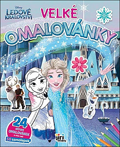 Velké omalovánky Ledové království
