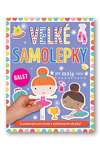 Velké samolepky pro malé ruce Balet