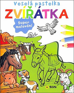 Veselá pastelka Zvířátka
