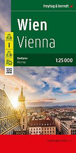 Vídeň 1:25 000 / mapa města
