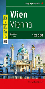 Vídeň 1:25 000 / mapa města