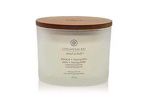 Vonná svíčka CHESAPEAKE BAY CANDLE Peace & Tranquility 312g / 3 knoty