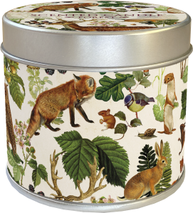 Vonná svíčka v plechové dóze Forest Animals