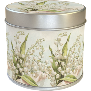 Vonná svíčka v plechové dóze Pastel Spring - Lily Of The Valley