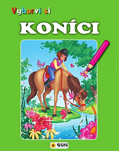 Vybarvi si - Koníci