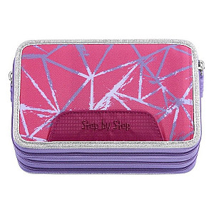 Vybavený třípatrový penál Step by Step XXL, Star Stella