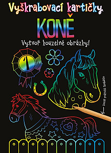 Vyškrabovací kartičky: Koně
