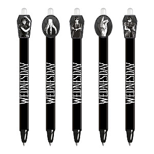 Wednesday Gumovací gelové pero