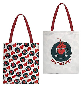 Wednesday Látková taška - Tell Tale Cafe