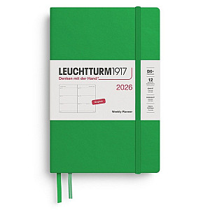 Weekly Planner 2026 Paperback (B6+) Spring Leaf