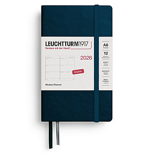 Weekly Planner 2026 Pocket (A6) Deep Sea