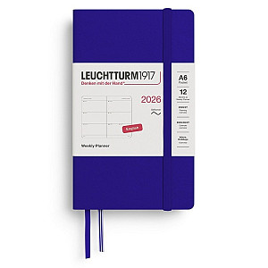 Weekly Planner 2026 Pocket (A6) Ink