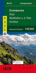 WK 051 Eisenwurzen, Steyr, Waidhofen a.d. Ybbs, Hochkar 1:50 000/mapa