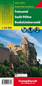 WK 070 Traisenta, St. Pölten, Dunkelsteinerwald 1:50 000/mapa
