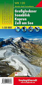 WK 120 Grossglockner, Kaprun, Zell am See 1:50 000/mapa