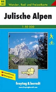 WK 141 Julské Alpy 1:50 000 / turistická mapa