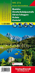 WK 374 Montafon Silvretta Hochalpenst 1:50 000/mapa