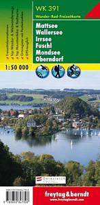 WK 391 Mattsee-Wallersee-Irrsee 1:50 000/mapa