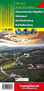 WK 412 Südsteirisches Hügelland 1:50 000 / turistická mapa
