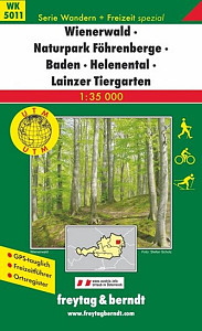 WK 5011 Wienerwald NP 1:35 000/mapa