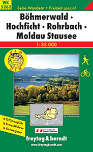 WK 5262 Böhmerwald-Hochficht-Rohrbach 1:35 000/mapa