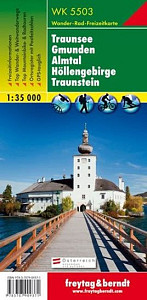 WK 5503 Traunsee Gmunden Ebensee 1:35 000/mapa