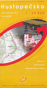 WKK Hustopečsko 1:25 000 / turistická mapa