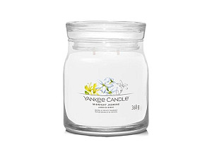 YANKEE CANDLE Midnight Jasmine svíčka 368g / 2 knoty (Signature střední)