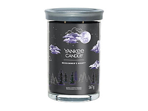 YANKEE CANDLE Midsummer´s Night svíčka 567g / 5 knotů (Signature tumbler velký )