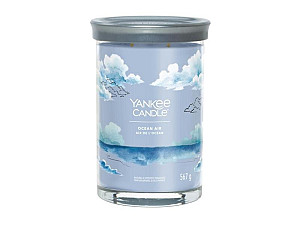 YANKEE CANDLE Ocean Air svíčka 567g / 5 knotů (Signature tumbler velký )