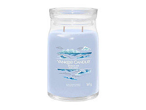 YANKEE CANDLE Ocean Air svíčka 567g / 2 knoty (Signature velký)