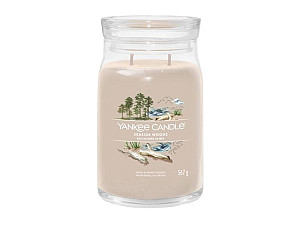 YANKEE CANDLE Seaside Woods svíčka 567g / 2 knoty (Signature velký)