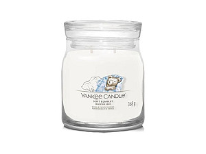 YANKEE CANDLE Soft Blanket svíčka 368g / 2 knoty (Signature střední)
