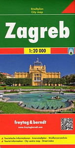 Zagreb/Záhřeb 1:20 000/Plán města