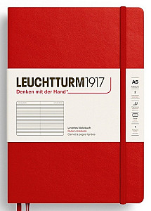 Zápisník Cherry Hardcover Medium (A5) linkovaný