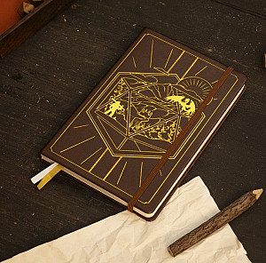Zapisník - DnD 5e - Hnědý