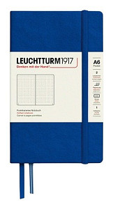 Zápisník Indigo, Pocket A6, 187l, tečkovaný