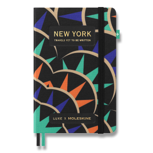 Zápisník Moleskine LUXE New York - S, čistý/linkovaný