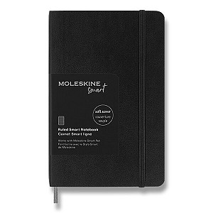 Zápisník Moleskine Smart - S, linkovaný, měkké desky