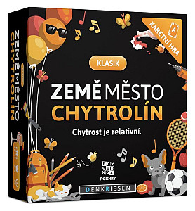 Země město chytrolín: Klasik - Karetní hra
