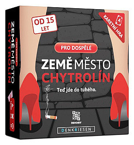 Země město chytrolín: Pro dospělé - Karetní hra